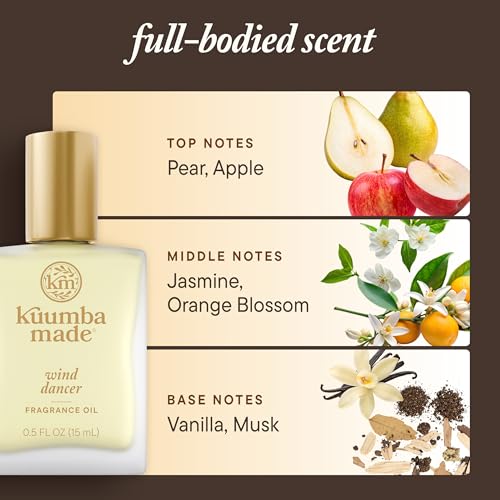 Kuumba Made Wind Dancer Fragrance Oil Roll-On - 0.5 Fl Oz, Alcohol-Free
