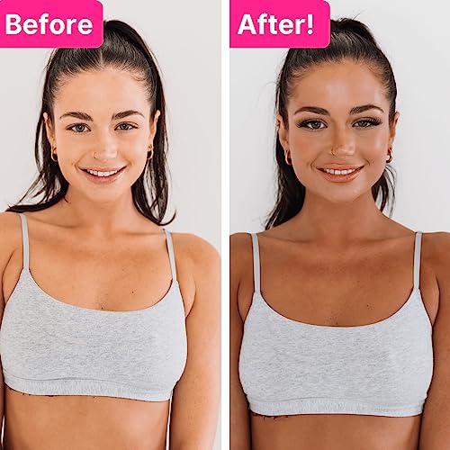 Dark Self Tanning Lotion for Face - Natural Sunless Tan with Coconut Scent - Long Lasting & Non-Clogging - 1.7 oz