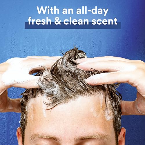 Suave Men Shampoo Conditioner Bodywash 3 in 1 Charcoal &Warm Ginger to Cleanse and Nourish Hair and Skin, 40 oz Pack of 3