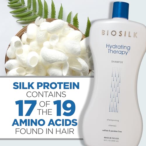 BioSilk Hydrating Shampoo 34 Oz - Moisturizing & Strengthening Hair Care, Variation of THIS listing
