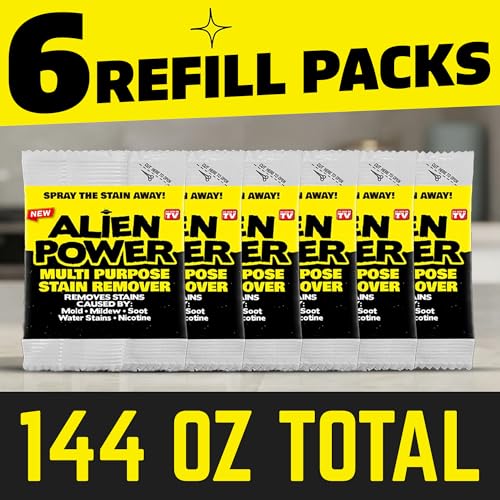 Refill Packets for Household Cleaning Solution - 6 Pack, 1Oz Each