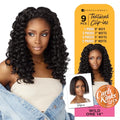 Sensationnel Curls Kinks & Co Clip-In Hair Extensions - 14 Inch, Dark Brown