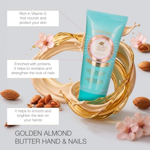 Perlier Golden Almond Hand & Nail Butter - 3.3 fl oz, Nourishing Skin Care (Variation of THIS listing)