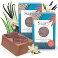 Saavy Naturals Bar soap Tahitian Vanilla Clean,Plant-Based Ingredients - Made In USA Sensitive Skin Sulfate Free Organic Bar Soap Creamy Lather Soap Gift Sets for Women, 5 Oz, 2 Pack