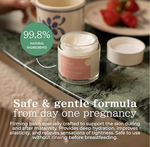 Pregnancy Belly Butter - Natural Firming & Hydrating Cream for Stretch Marks
