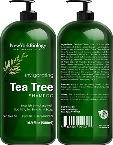 Tea Tree Foot Cream & Body Moisturizer Set for Dry Cracked Skin
