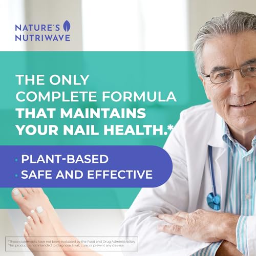 Nature’s NutriWave Kerassentials Oil 8-IN-1 Plant-Based Nail & Skin Care 0.5 Fl Oz - 15ml, 1 Month Supply