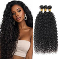 Blonde #1B Water Wave Human Hair Bundles 10 12 14 Inch - 3 Pack Variation