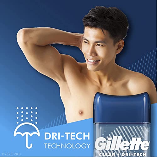 Gillette Endurance Cool Wave Deodorant Gel 3.8 oz – 5 Pack