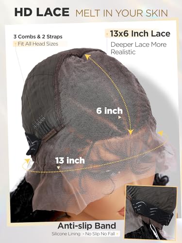 Blonde Highlight 13x6 Lace Front Braided Wig for Black Women 26 Inch Curly Cornrow Boho Wig with Face Framing