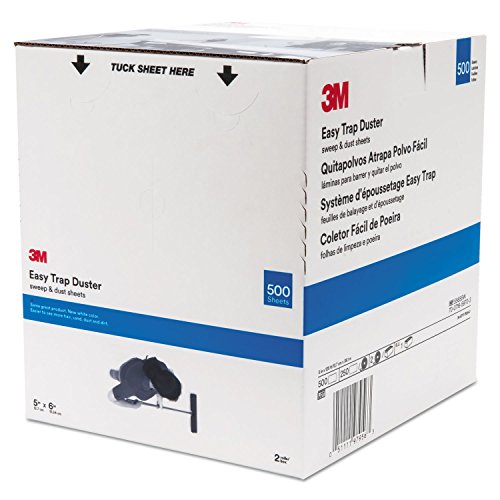 3M Easy Trap Duster Roll 5-Inch x 125ft White, 2 Rolls