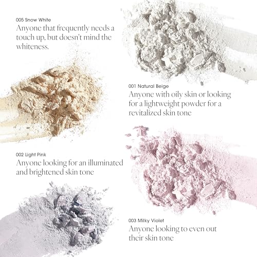 Light Pink Baked Powder 6.2g - Terra-Cotta Technology, Crease-Free & Weightless Setting Powder