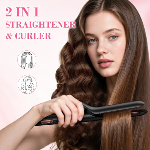7-in-1 Curling Iron Set with Interchangeable Ceramic Barrels & Flat Iron
