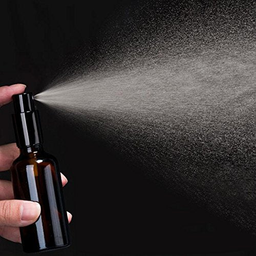 YIZHAO 30ml Clear Glass Spray Bottles 24 Pcs with Fine Mist Refillable Travel Essential Oil Perfume
