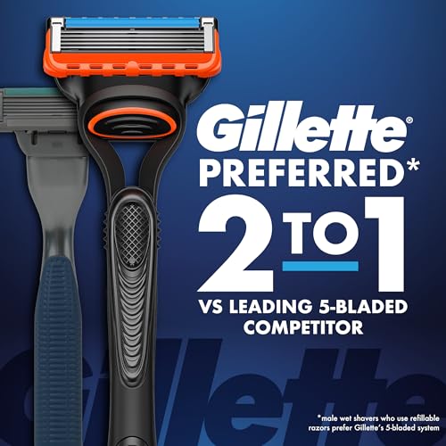 Gillette Fusion5 Power Razor Blade Refills for Men - 10 Count