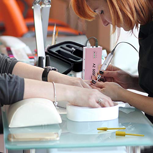 Cordless Electric Nail Drill 30000RPM Portable Manicure & Pedicure Kit
