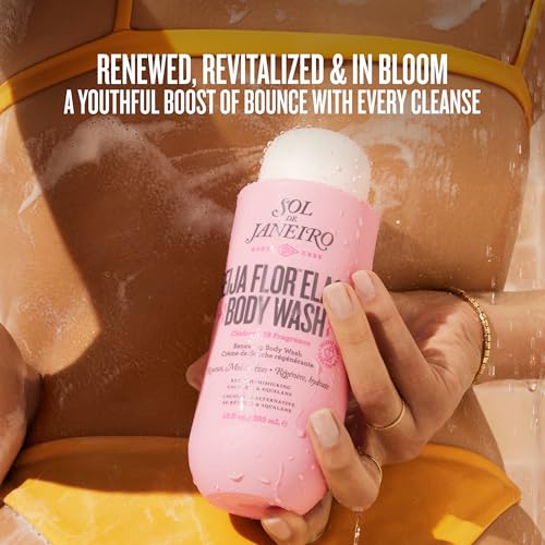 Sol de Janeiro Beija Flor Body Wash 13 Fl Oz - Moisturizing Body Cleanser