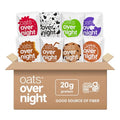 Oats Overnight Party Variety Pack 2.6oz - 24 Assorted Flavors, Protein Oatmeal