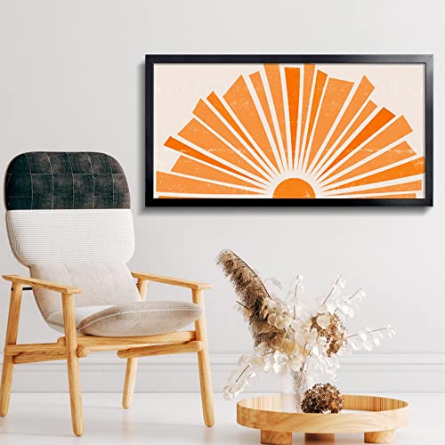 Black 24x48 Inch Large Poster Frame - Gallery Style Wall Art & Photo Frame