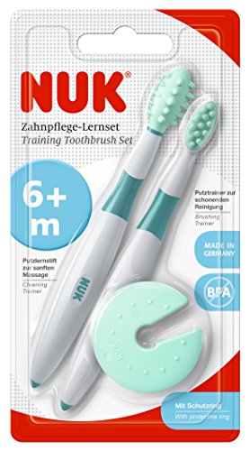 Baby Training Toothbrush Set BPA Free Gums & Teeth Cleaning Aid