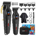 HIENA PRO Professional Hair Clipper Set & Trimmer Kit for Men, Rechargeable Cordless Barber Clippers for Hair Cutting, Haircut Clippers, Perfect Gift for Men