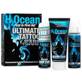 H2Ocean Tattoo Aftercare Kit - 3 Step Water-Based Skin Healing Set