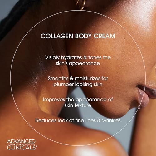Collagen Face & Body Cream Set - Hydrating Anti-Aging Skincare for Men & Women