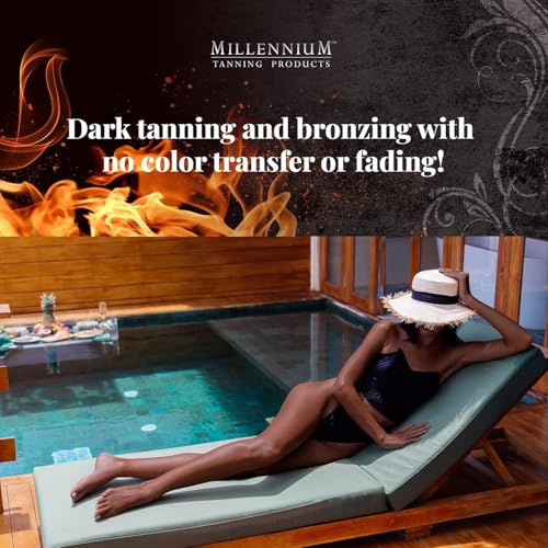 LOT OF(2) Millennium Tanning Products SOLID BLACK & INSANELY BLACK 13.5 oz