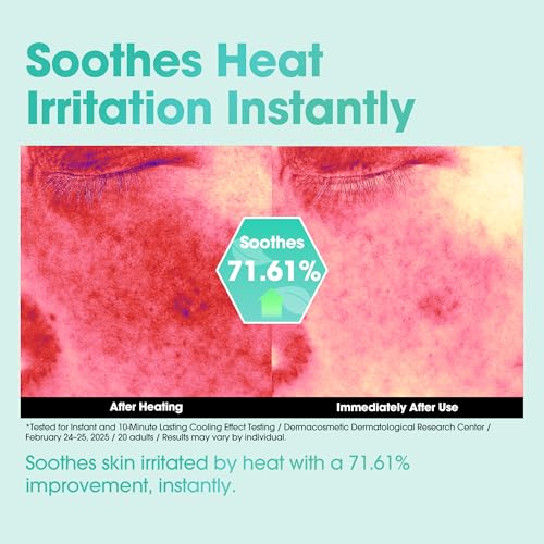 SOME BY MI PDRN Spirulina Soothing Sherbet Mask ? 10 Sticks ? Korean Vegan Wash-Off Face Mask that Cools by 10.9¡ÆC in 10 Minutes ? Revitalizes Skin with Spirulina, Seaweed & PHA ? Korean Skin Care