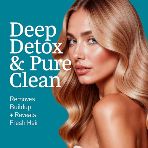 Sulfate-Free Hair Detox Shampoo 1L for All Hair Types - Expert Anti-Residue