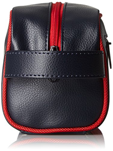 Nautica Men's Travel Toiletry Bag Organizer 1 Size Red Vegan Leather