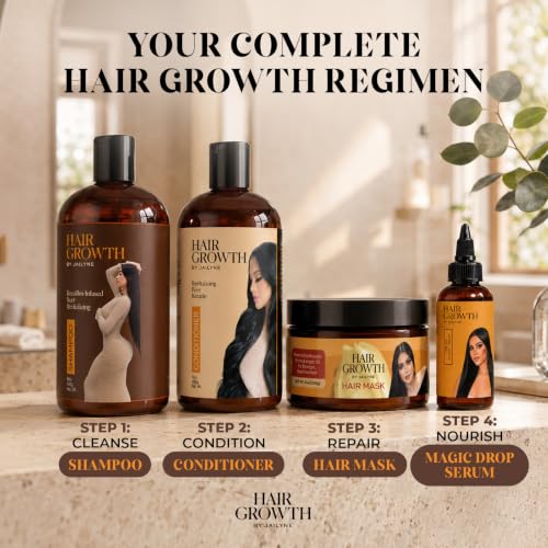 Hair Growth Serum 2 Fl Oz - Thicker Hair & Scalp Revitalizer with Botanical Extracts