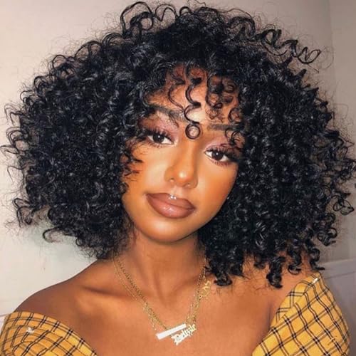EERYA 6 Inch Pack of 7 GoGo Curl Crochet Hair Short Curly Water Wave Extensions