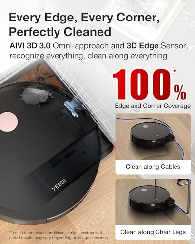 Yeedi S14 Plus Robot Vacuum and Mop with OZMO Roller Cleaning System