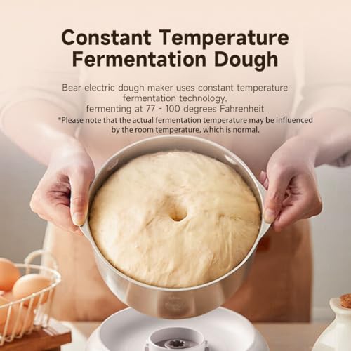 3.7 Quart Electric Dough Maker with Fermentation Function - Stainless Steel Kitchen Appliance - Variation of THIS listing