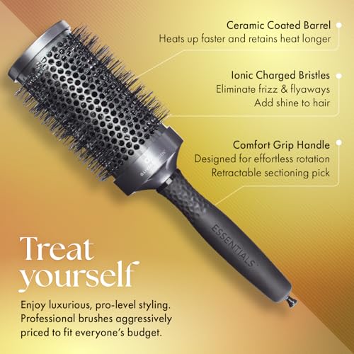Olivia Garden ESSENTIALS 2 1/8" Thermal Hair Brush (Not Electrical)