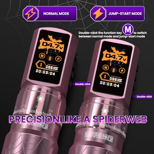 Wireless Tattoo Battery Pack 2x 2300mAh for Tattoo Machines