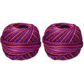 Handy Hands Lizbeth Cordonnet Cotton, 3, Grape Pomegranate, 1 Count (Pack of 2)