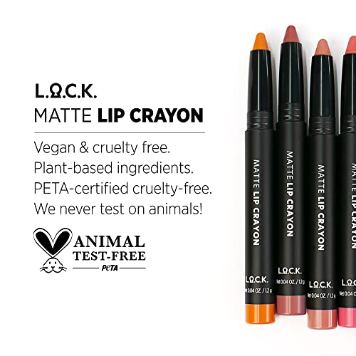 L.A. COLORS Moisture Cream Lipstick, Angelic CML479 (Pack of 2)