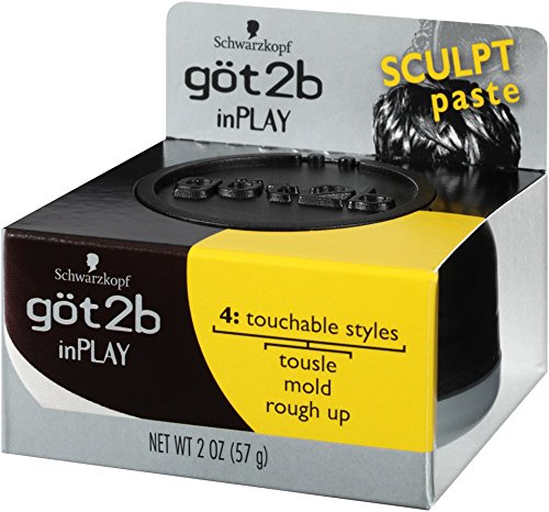 Got2b Inplay Hair Paste 2.0 oz - Microgrip Texture & Touchable Style