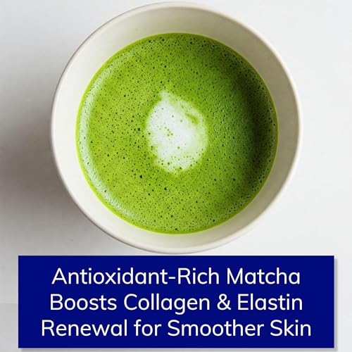 Red Light Serum for Face & Neck with Matcha & Hyaluronic Acid – 2 oz