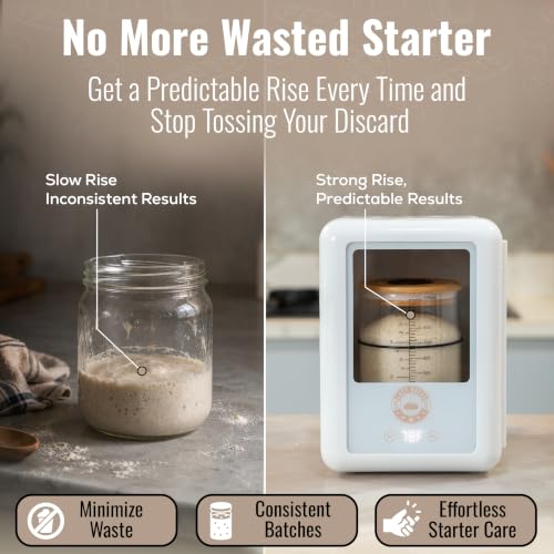 Cozy Bread Climate Cube Sour Starter Warmer & Cooler Jar System