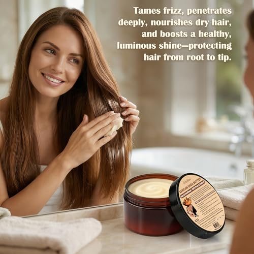 Raw Shea Butter 32 Oz - Unrefined African Grade A Ivory Natural Skin & Hair Care