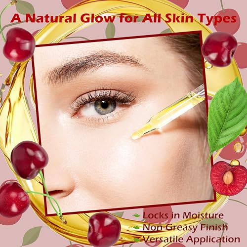 Plant Guru Cherry Kernel Oil 32 fl. oz. Cold Pressed 100% Pure & Natural Carrier ? Skin, Face, Body & Hair Growth Moisturizer. Great for DIY Creams, Lotions, and Lip Balms.