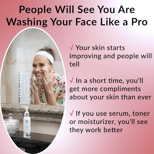 Hydrating Organic Face Wash for Women & Men | Spa-Quality Facial Cleanser