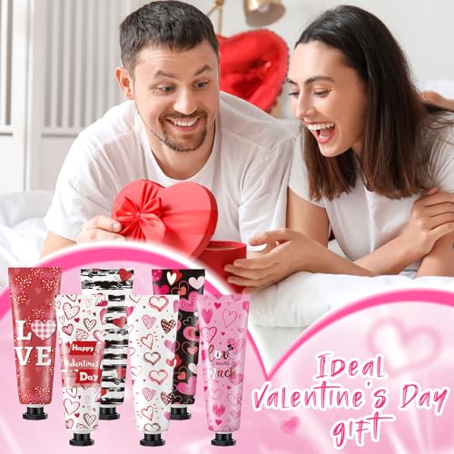 Siifert 48-Pack Valentine Hand Cream Gift Set, 30ml Each – Heart Moisturizing Lotion for Women & Friends, Bulk Gift Basket