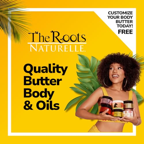 The Roots Naturelle Whipped Shea Butter Souffle Shea Body Butter Pomegranate Bloom 8 oz