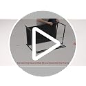 Black Rectangular Coffee Table with Bottom Shelf - Modern Living Room Centerpiece