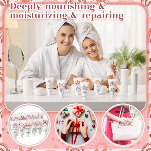 48 Pack Employee Appreciation Team Gifts Bulk Travel Size Hand Cream Inspirational Thank You Gifts Small Hand Lotions for Women Mothers Day Crna Nurse Teacher Employees Coworkers Staff
