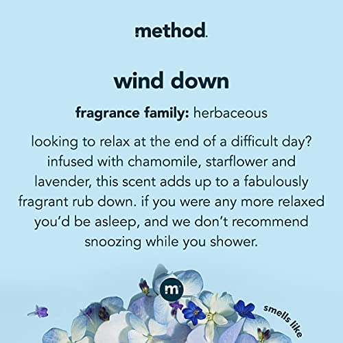 Method Body Wash Wind Down 28 FL Oz and Berry Balance 18 oz (Packs of 1)